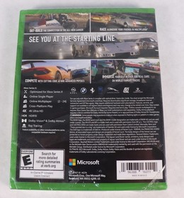 Xbox Series X Forza Motorsport New 