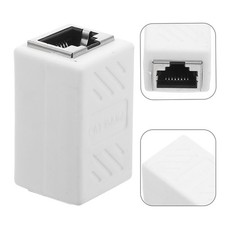  Ethernet Connectors Join Cables Connection Part Extension Extender Adapter