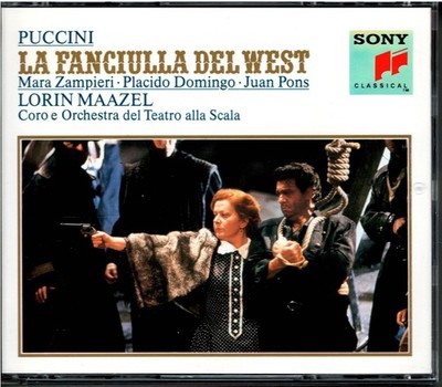 Puccini - La Fanciulla del West CD 1992 Live Teatro alla Scala Classical Sony