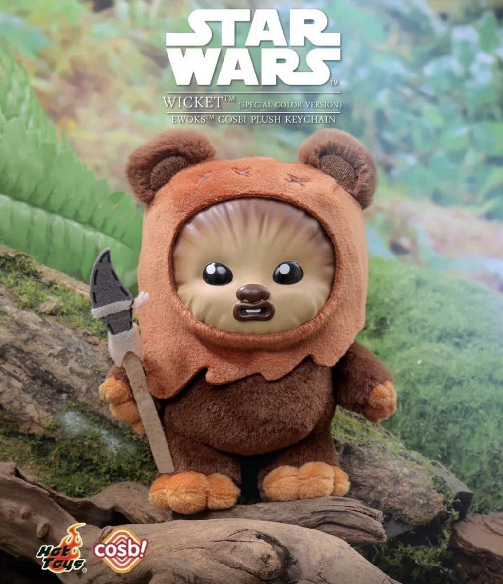 ［限定］Cosbi Plush Keychain Ewoks WICKET Star Wars Ewok™ Cosbi Plush Keychain Collection】 Ee chee wa maa