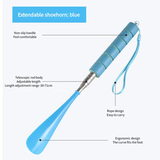 Stretchable Long Shoe Horns 30Cm-71Cm Metal Shoehorn Pregnant Woman Elderly Sho