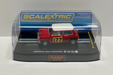 1:32 SCALEXTRIC Slot Car C2807 - MINI COOPER CLASSIC R. AALTONEN