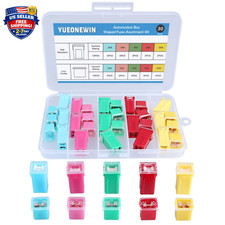 30pcs Jcase Car Fuse Assortment Kit Tall/STD and Low Profile Jcase Box Shaped