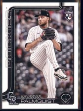 2025 Topps Update Series - Carson Palmquist #US321 (RC)