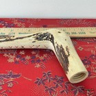 Carved Antler cane handle Stem Shank, Threaded Mortise — photo 2
