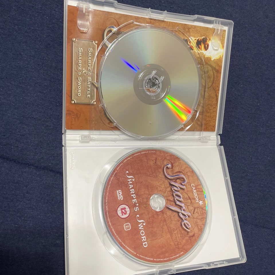 Sean Bean is Sharpe (Sharpe’s Battle & Sharpe’s Sword)  2 Disk Set Foto 4 de 4