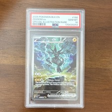 Pokemon Black Bolt Zekrom ex SIR 166/086 PSA 10 EN 2025 on eBay