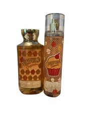 Bath  Body Works Pumpkin Cupcake Gift Set