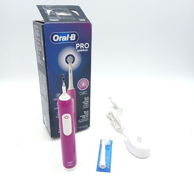 Oral B elektrische Zahnbürste Mundpflege Junior Base Lila Power Trendig