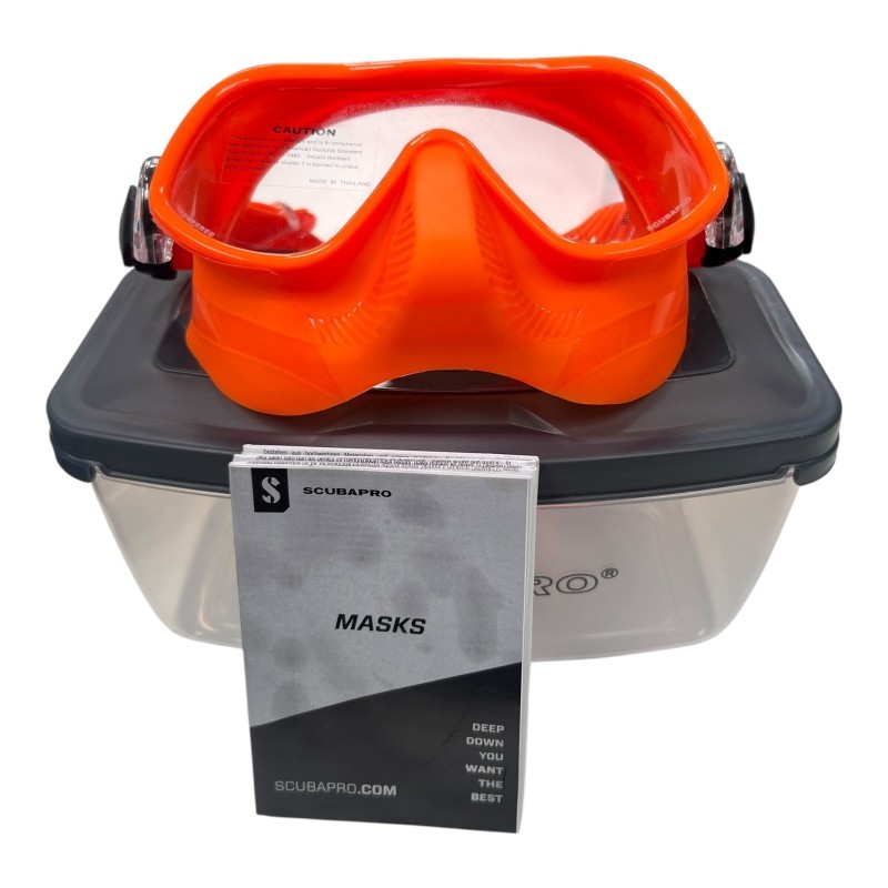 SCUBAPRO 24.109.400 STEEL PRO Máscara De Buceo Naranja