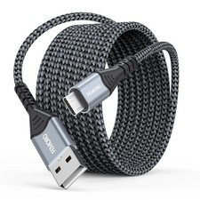 Micro USB Cable 15Ft, Extra Long MicroUSB Cord Fast Charging Data Transfer ...