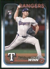 2024 Topps Update #US109 Cole Winn Texas Rangers Baseball Card 34981