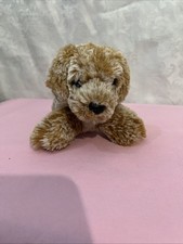 2022 Aurora Flopsie Labradoodle Frosted Fur Small Beanbag Plush Puppy Dog Pup