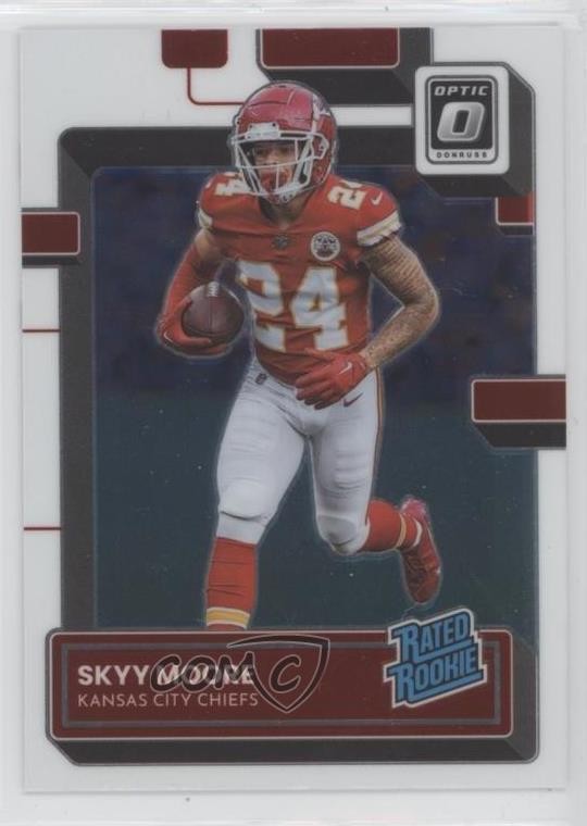2022 Panini Donruss Optic Rated Rookie Skyy Moore #224 0p6