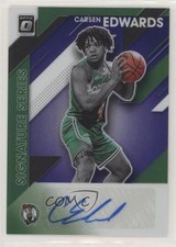 2019 Panini Donruss Optic Signature Series Purple Prizm Carsen Edwards Auto 2l4