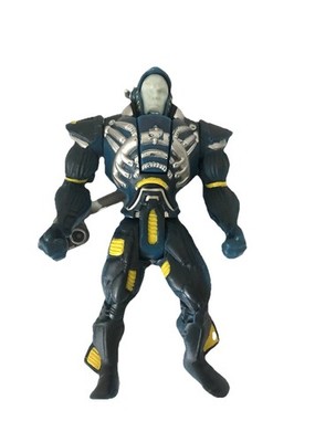 1998 Aliens Hive Wars Integer 3 Kenner Action Figure Blue Alien