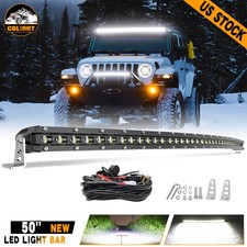 Curved 50inch 900w Led Light Bar Flood Spot Roof Driving Rzr Suv Atv Utv 4wd 52 Curved 50inch 900w Led Light Bar Flood Spot Roof Driving Rzr Suv Atv Utv 4wd 52