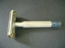 Vintage Gillette Blue Tip Super Speed Double Edge Safety Razor