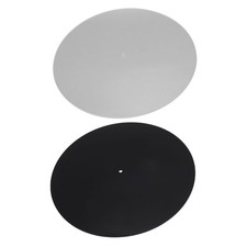 Turntable Mat Acrylic Anti Static Noise Reduction Turntable Slipmat for 12inch