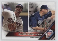 2016 Topps Update Rookie Combos John Gant Hunter Cervenka #US53 1u7