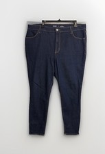 Old Navy High Rise Super Skinny Jeans Women's size 18 Dark Blue Stretch Denim