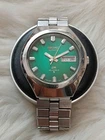 Vintage SEIKO Lord Matic 5606 LM Automatic Day Date Watch Runs.