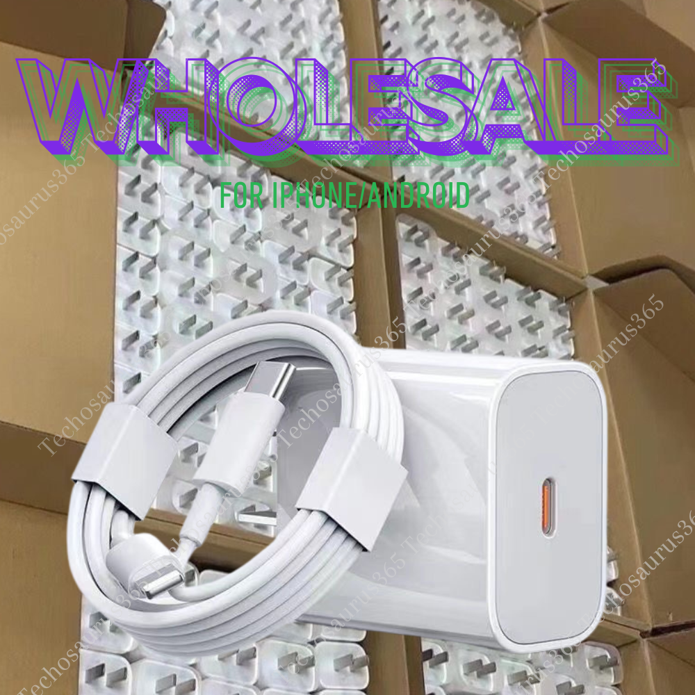 Lot 20W Fast Charger For iPhone 17 16 15 14 13 12 11 XR USB-C Adapter PD Cable