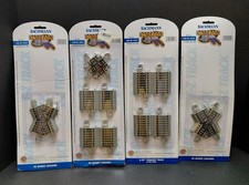 Bachmann HO E-Z Track Nickel Silver Rails Track Pieces Assortment 11 Pieces New