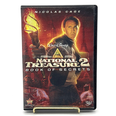 National Treasure 2 Book of Secrets DVD 2008 Widescreen Move Nicolas Cage