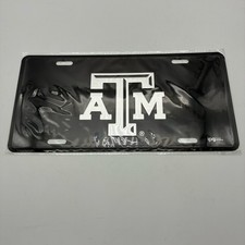 TEXAS A M UNIVERSITY - BOOSTER - LICENSE PLATE - AGGIES