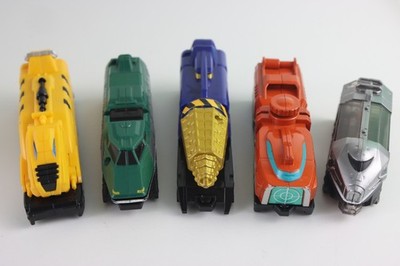 5er Set Power Rangers Sentai ToQger DX Drill Shield Claw Scope Energy Train
