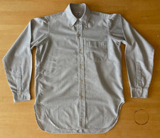 Vintage 1950s Brooks Brothers Makers 346 6-Button Green Stripe Oxford OCBD 15-4
