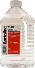 White Spirit - Bartoline 2 Litre - Used For Paint Thinning and Brush Cleaner 2L