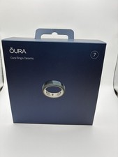 Oura Ring Gen 4, Ceramic Midnight Size 7 BRAND NEW 