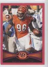 2012 Topps Pink BCA 340/399 Carlos Dunlap #383 0b3
