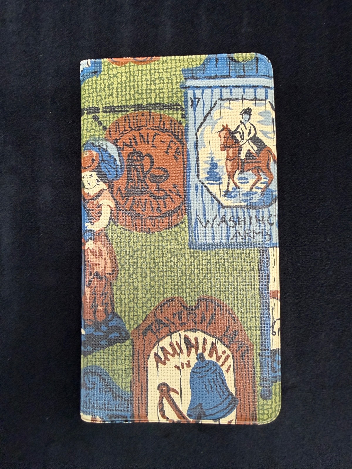 Vintage Shopping List Coupon Book Checkbook Style Plastic Cover Granny Core NOS