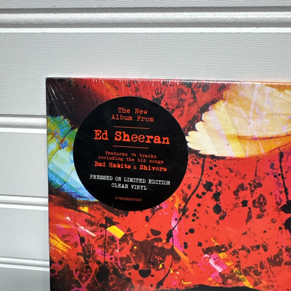 Ed Sheeran Equals Limited Edition Clear Vinyl LP NEW SEALED - Image 2 of 4