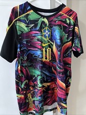 Brazil Soccer Jersey XL New W/o Tags Neymar Jr Multicolored Jersey