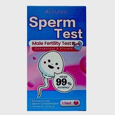 ACCUFAST Sperm Test Male Fertility Test EXP DATE: 23/05/2026