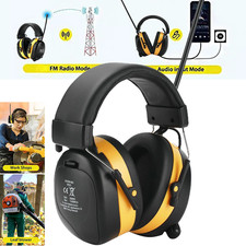 Digital FM Radio Headphones Ear Protection Safety Ear Muffs Electronic 30 dB US