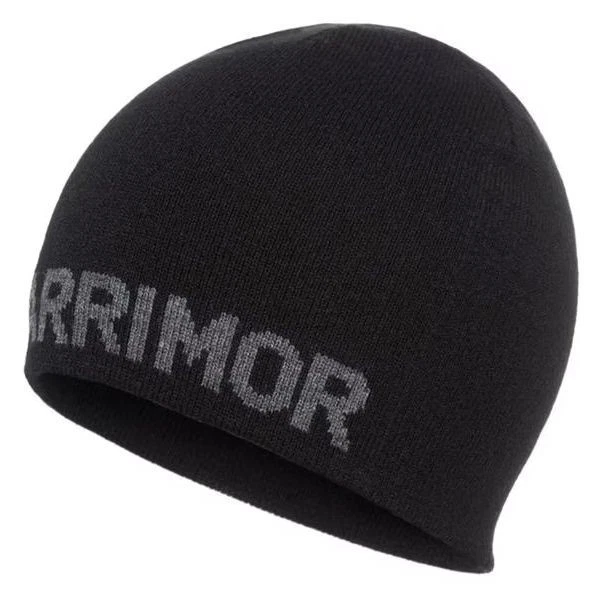 Karrimor Logo Beanie Hat Mens Black With Grey - image 2 of 4