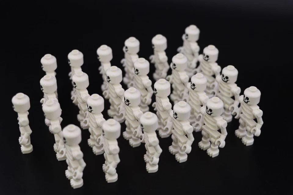 LEGO® Skeleton Minifig Huge Army Lot Halloween Pirates Castle Genuine LEGO® NEW! - Image 4 of 4