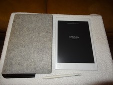 ReMarkable Paper Tablet RM100 White w/ Stylus  Sleeve  Charging Cable Bundle