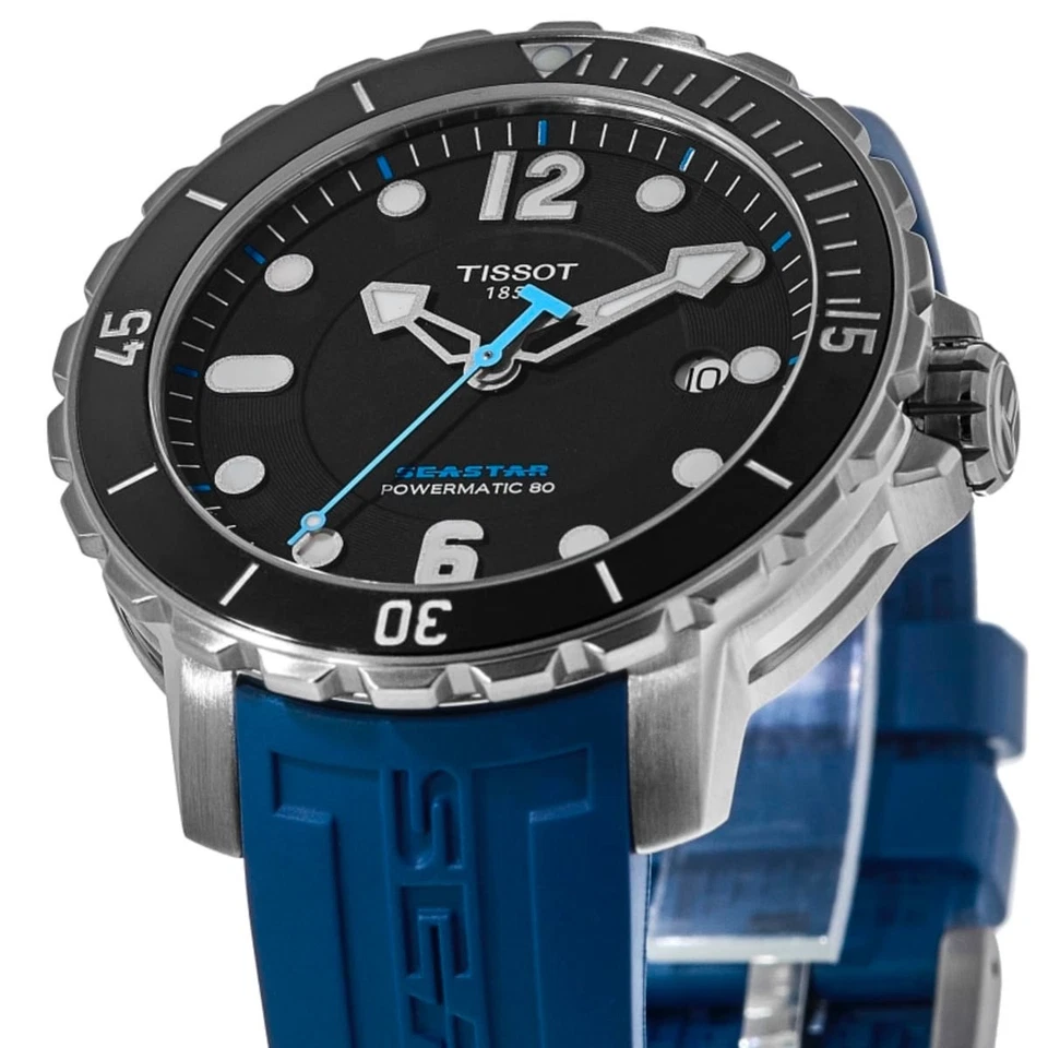 Tissot Seastar 1000 Caribbean Special Edition Blue Band  T0664071705704 - Image 2 of 3