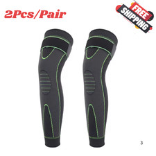 Full Long Knee Brace Leg Compression Sleeve Meniscus Tear Arthritis Joint Pain