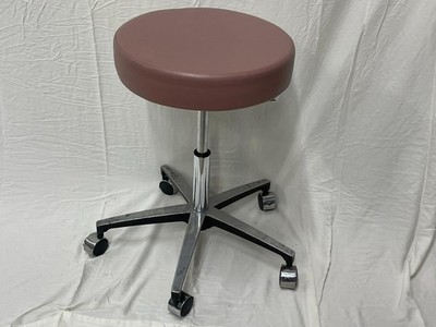 Midmark Ritter Air Lift Exam Physician Doctor Medical Stool Pink