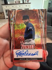 🔥 2025 LEAF SIGNATURE SERIES JEFF REARDON Holo Refractor Scope AUTO 1/1 🔥