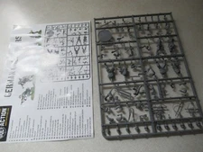 mint Bolt Action 28mm 1/56 WWII German grenadiers sprue late-war infantry 6 figs