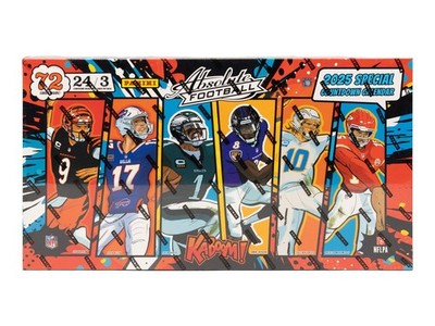 2025 PANINI ABSOLUTE FOOTBALL COUNTDOWN CALENDAR BOX