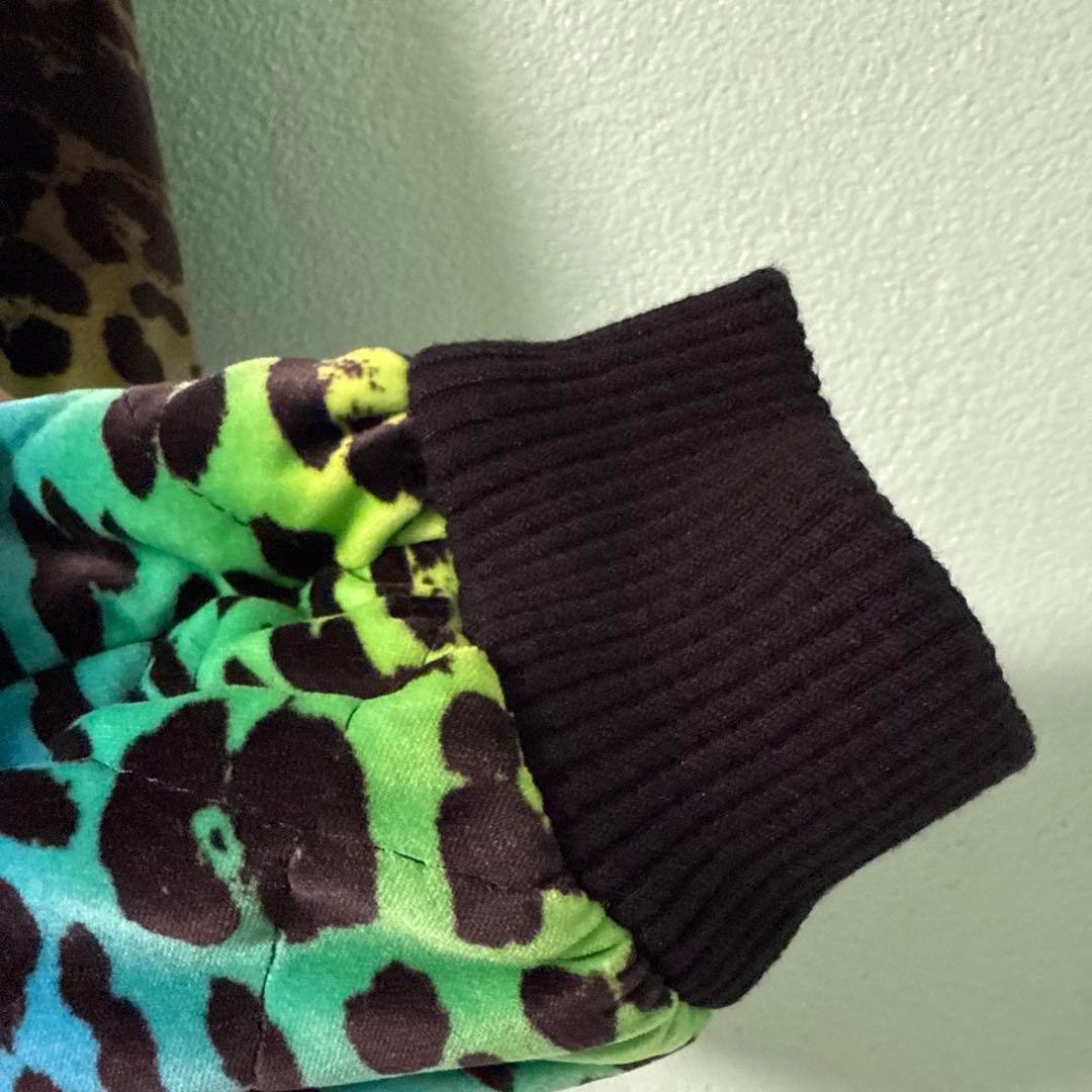 USED H&M VERSACE COLLABORATION BOMBER JACKET QUILTED VERYGOOD thumbnail 7